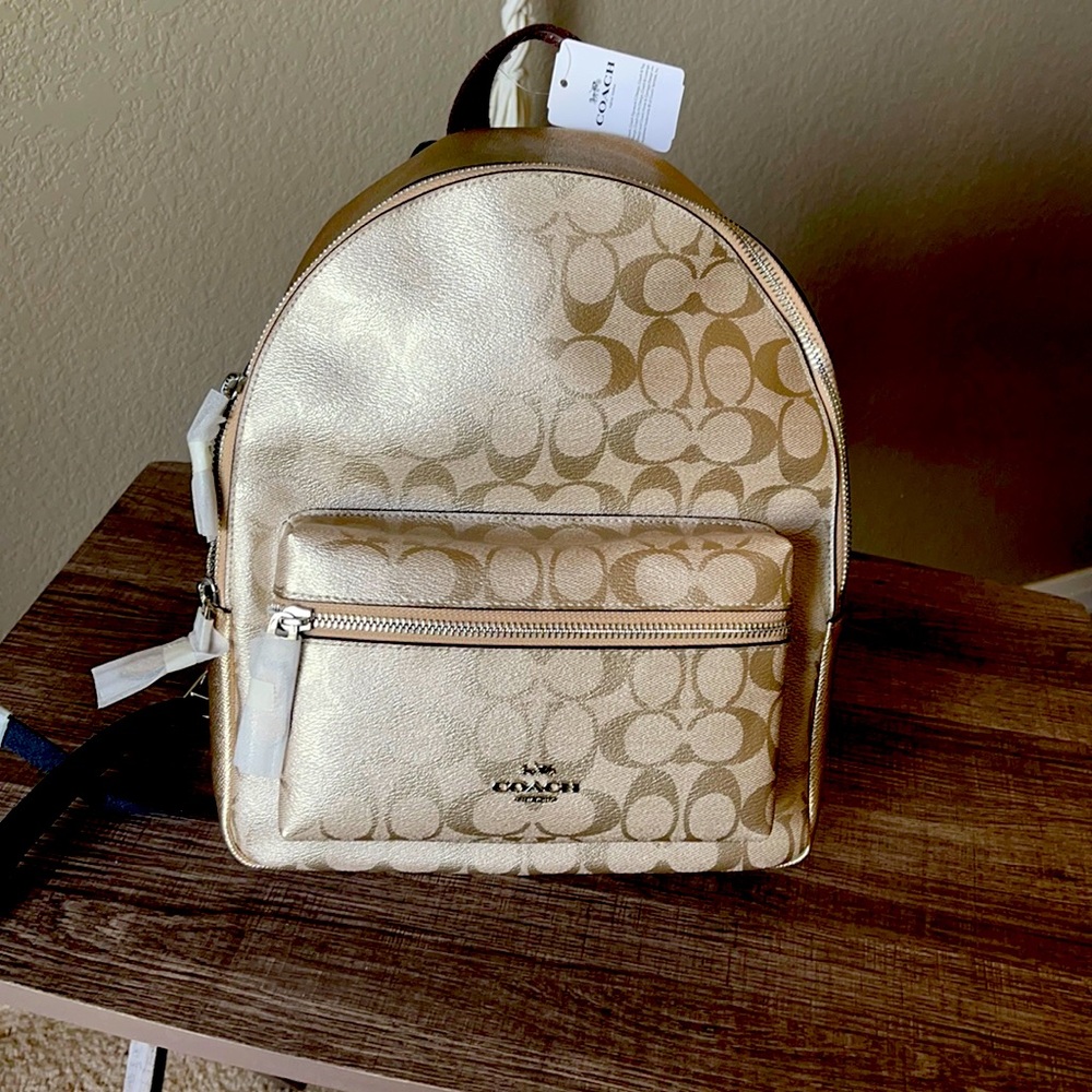 NWT beautiful Coach bagpack